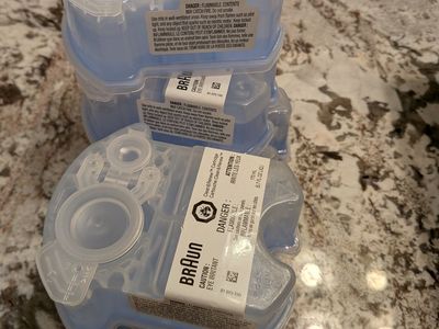 5 Braun Clean & Renew Refill Cartridges