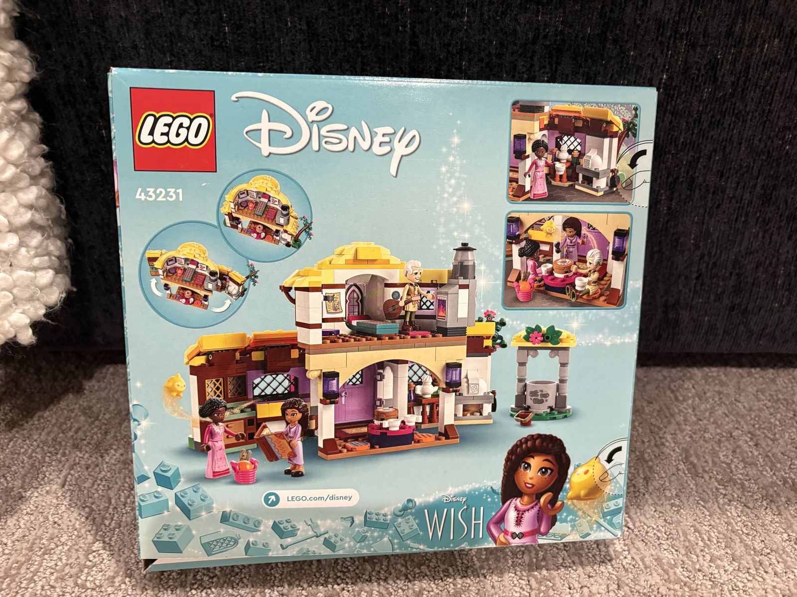 LEGO Disney Wish 43231 Asha's Cottage Building Set New