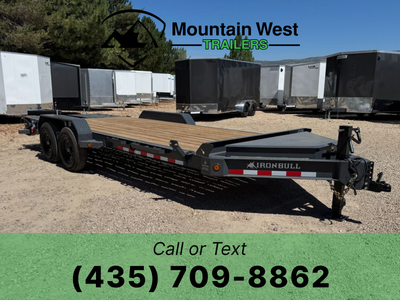 2027 Iron Bull 7X20-14K Equipment Hauler Trailer