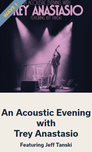 Trey Anastasio Red Butte Concert, Terrace Tickets