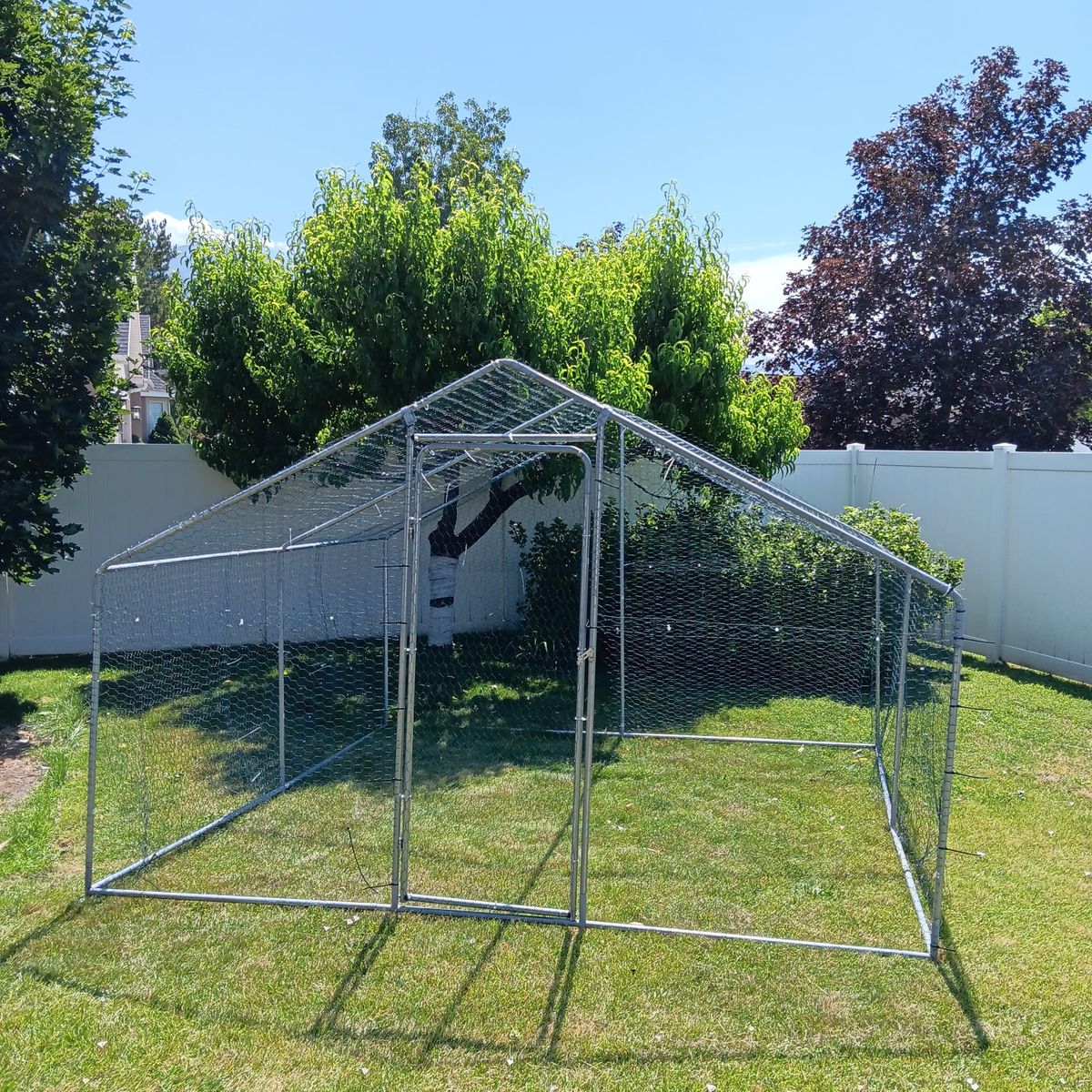 Chicken Coop & Run with Food Storage - & other items for chickens
