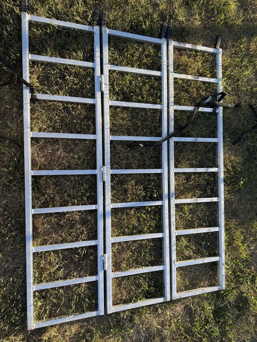 Yukon Tracks Tri-Fold Aluminum ATV/UTV Loading Ramp - Folds Compact