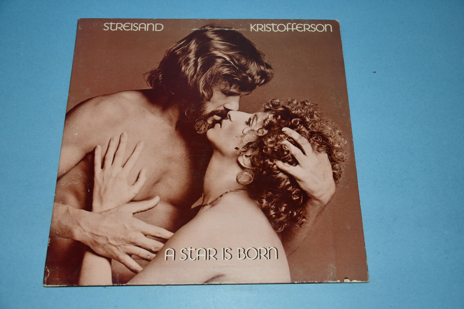 VINTAGE STREISAND & KRISTOFFERSON "A STAR IS BORN" VINYL RECORD