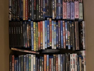 Lot of Blu-ray & DVD Movies - Action, Disney, TV Series, & More
