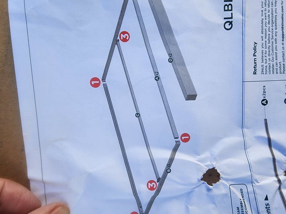 zinus full size bed frame