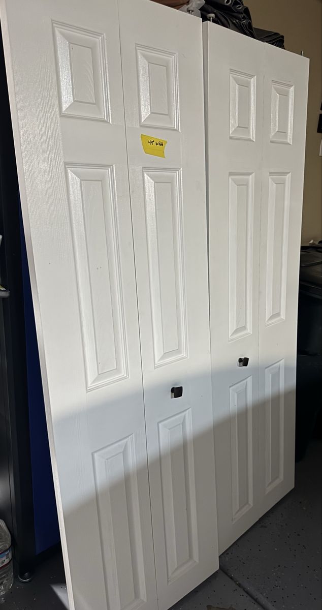 Bifold closet doors