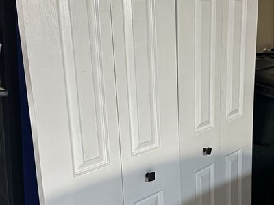 Bifold closet doors
