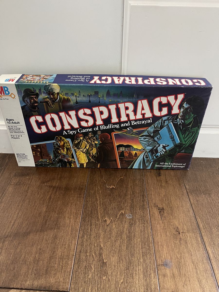 Vintage MB Conspiracy Game