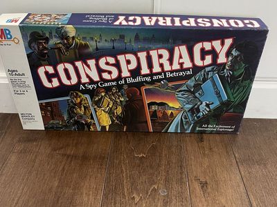 Vintage MB Conspiracy Game