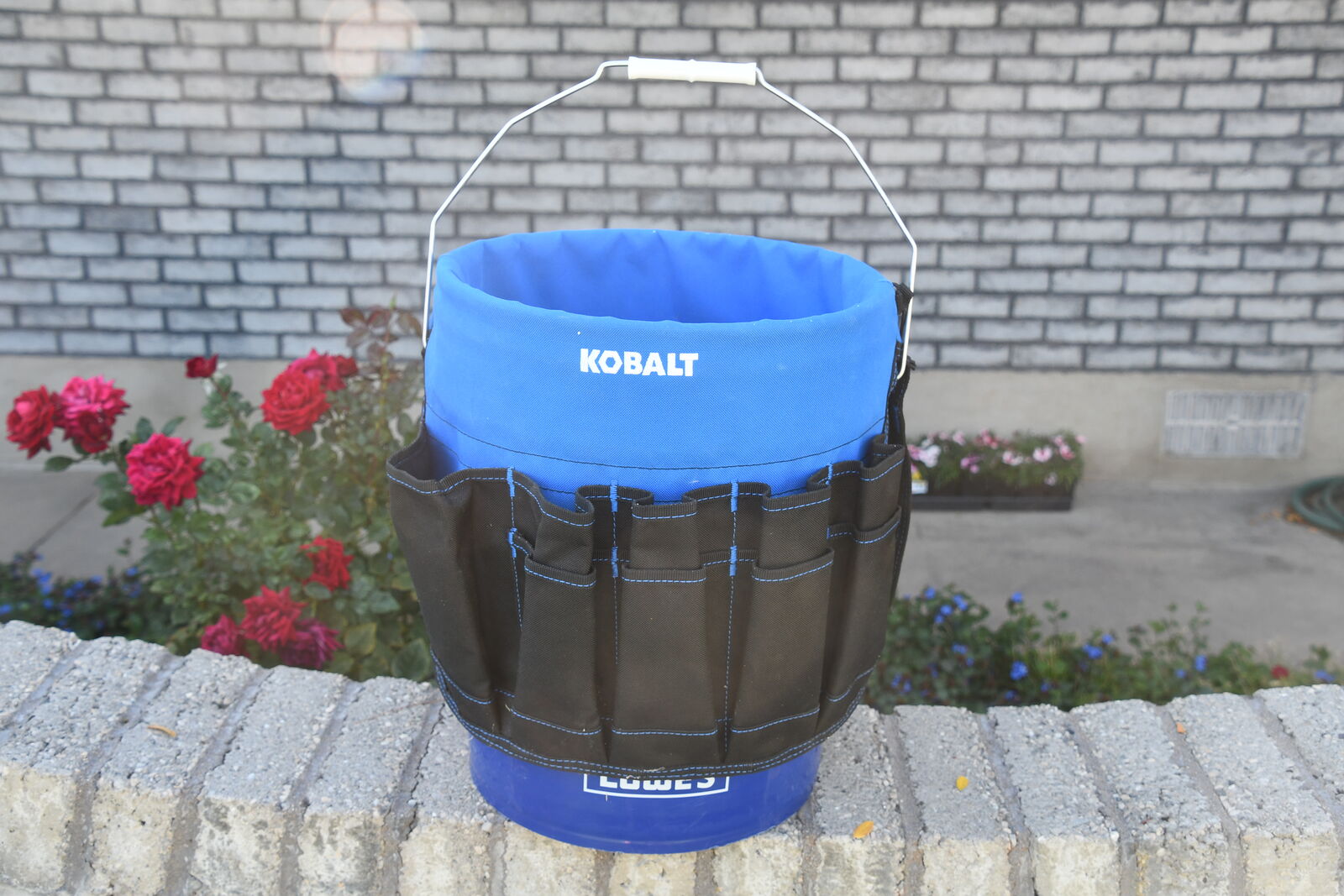 Kobalt Lowes Utility Bucket Tool Bag Organizer