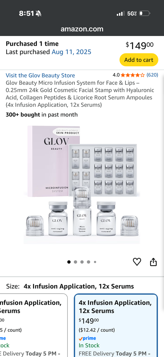 GLOV Beauty Micro Infusion System