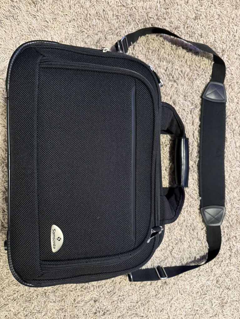 Samsonite Black Carry-On Luggage Briefcase