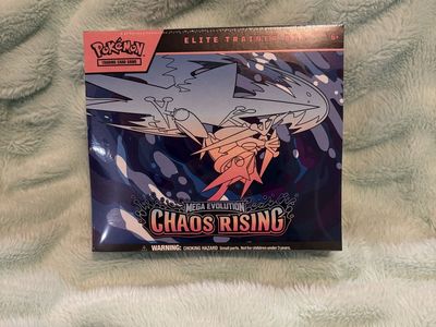 Pokemon Chaos Rising ETB Elite Trainer Box Brand New Sealed