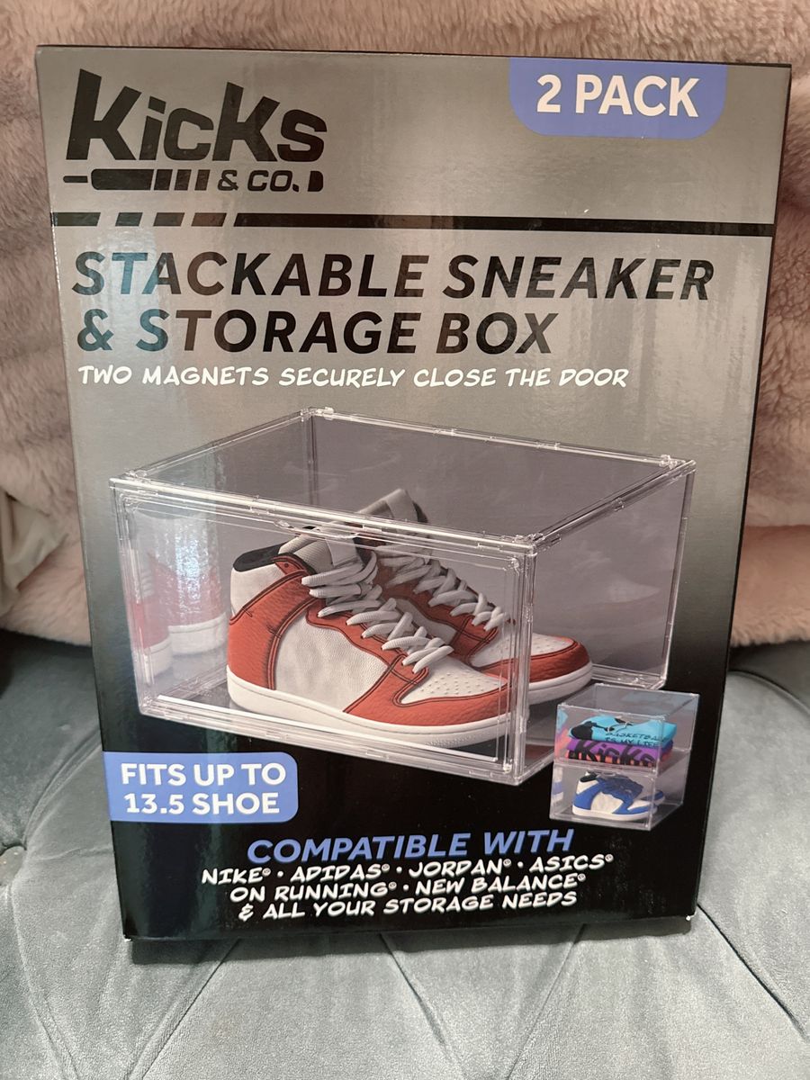 Stackable Sneaker & Storage Box