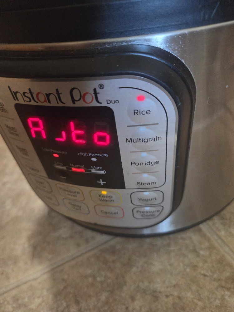 Instant Pot Duo Pressure Cooker Stainless Steel with Steam Rack