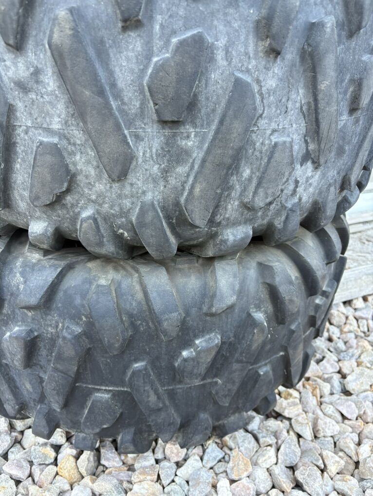 Set Of Rear Rzr 1000 Maxxis Tires with Rims