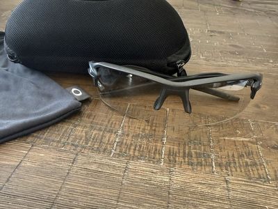 Oakley Sunglasses with Clear Lenses Hard Case Microfiber Bag Included
