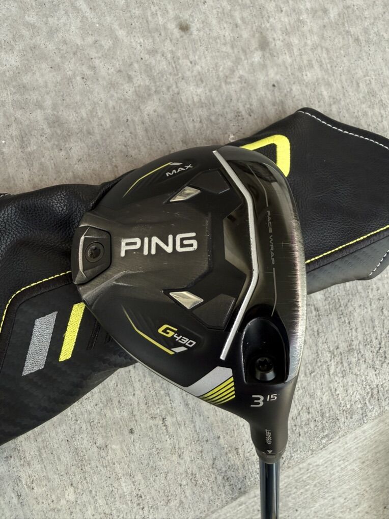 Ping G430 Max 3 Wood 15 Fairway HZRDUS Blue Shaft