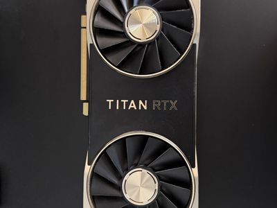 NVIDIA TITAN RTX 24GB GDDR6 PCIe 3.0 x16 Video Graphics Card - Great for Gaming & AI
