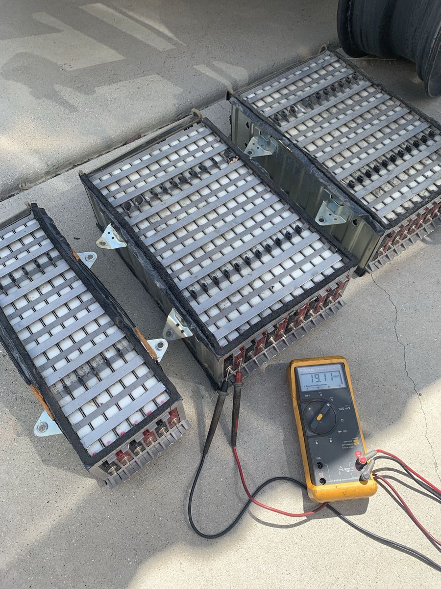 Complete 3-Block High Voltage Battery for Toyota Highlander Hybrid / Lexus RX400h (Tested)