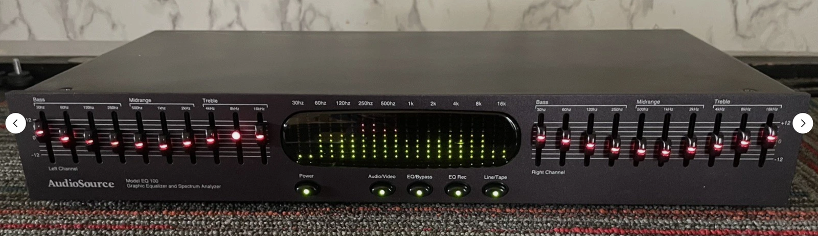 AudioSource EQ 100 Graphic Equalizer