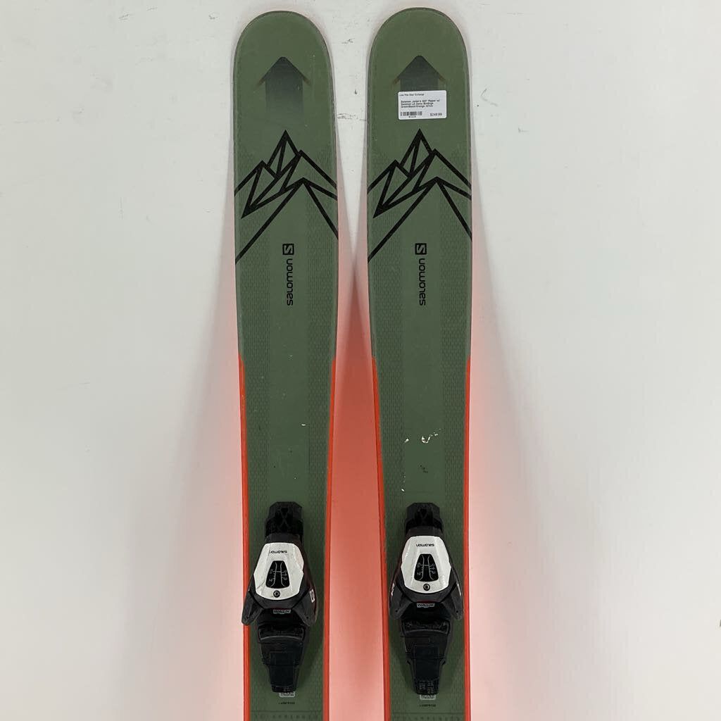 Salomon Junior's QST Ripper w/ Salomon L6 Demo Bindings