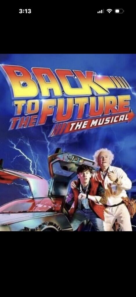 Back To The Future,  2 ORCH Fri June 12 @ Eccles