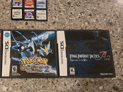 Nintendo Ds game bundle including PokeMon Black 2! trades considered!