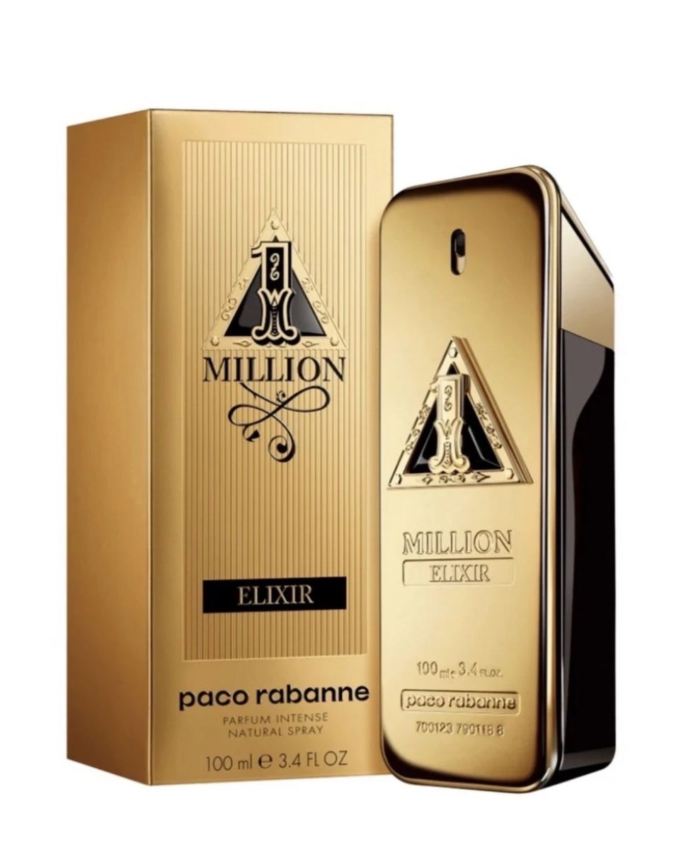 Paco Rabanne 1 Million Elixir Parfum Intense Natural Spray - 100ml / 3.4 fl oz New In Box