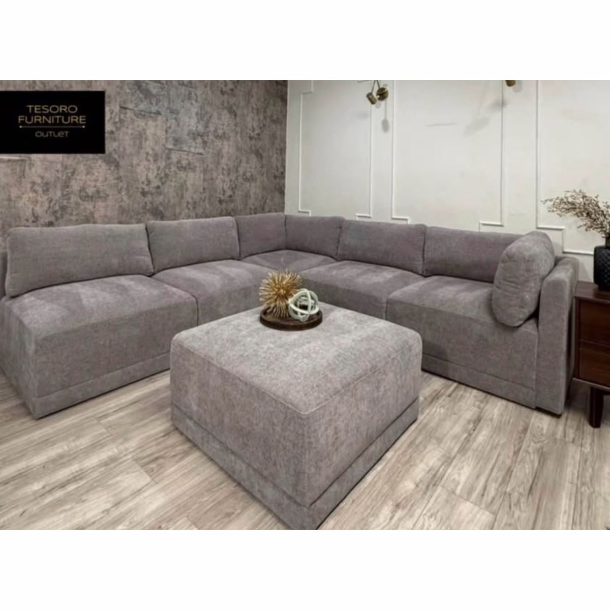 NEW FALLON BUCCLE MODULAR SECTIONAL WE OFFER DELIVERY