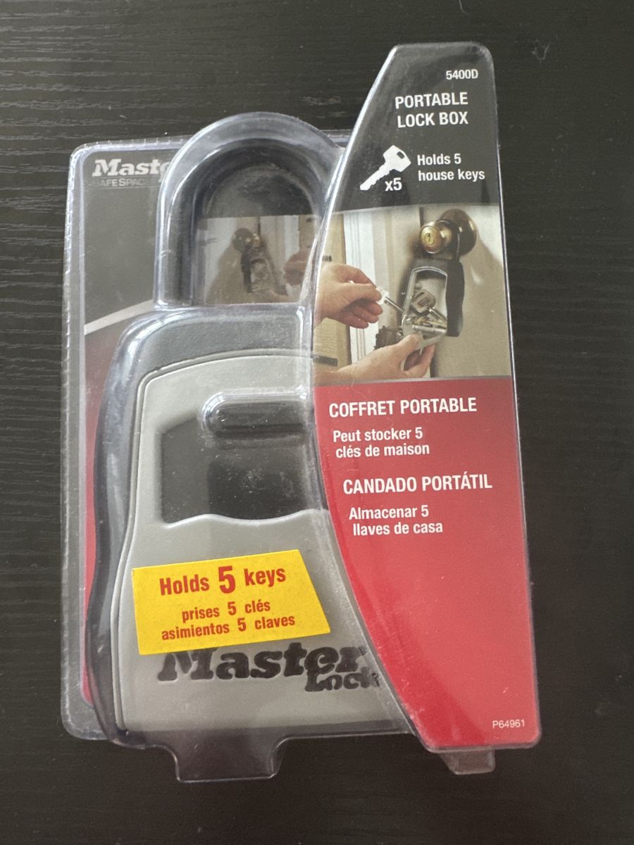 Master Lock Lock Box