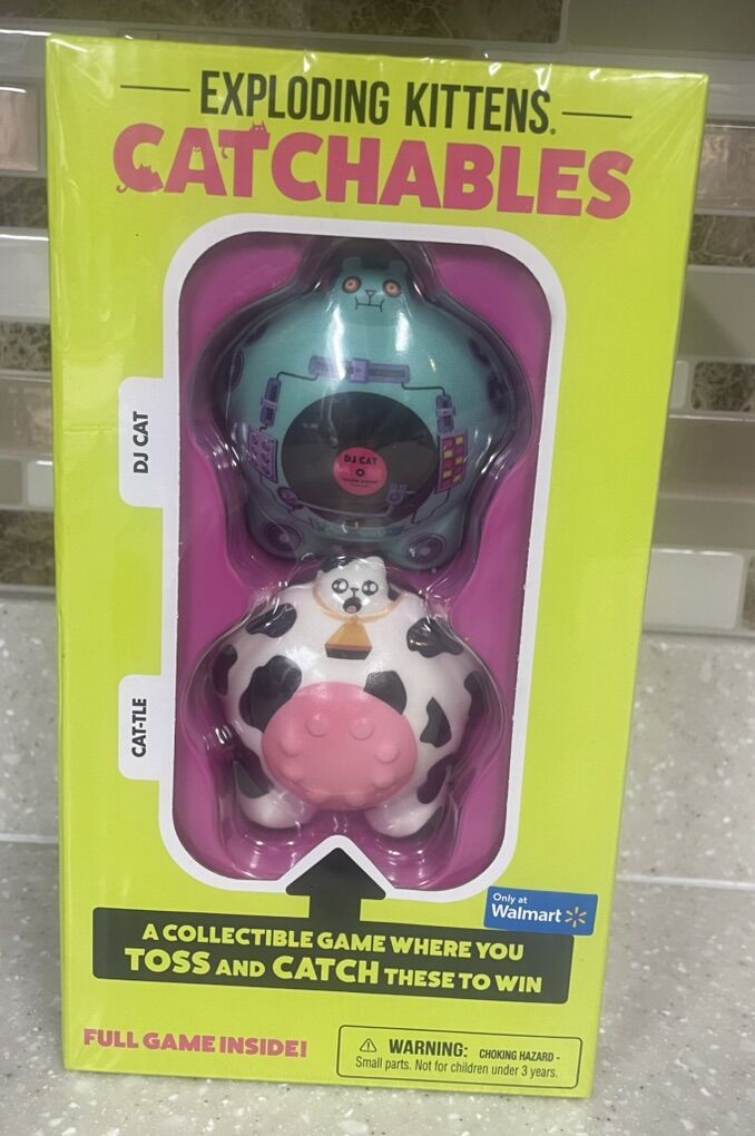 Exploding Kittens Catchabled 2-Pack