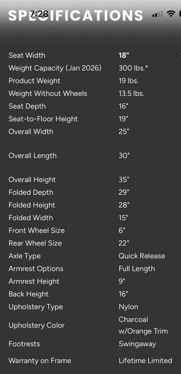 Wheelchair - Feather Brand