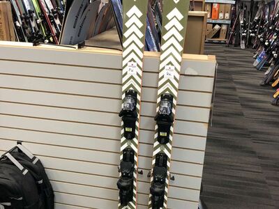 Black Crows Sato 179cm Skis w/ SALOMON M12 GW SYS Demo Binding - Lightly Used
