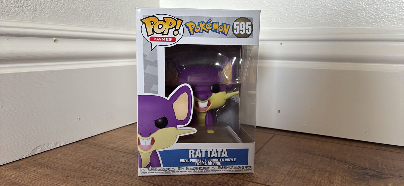 Funko Pop! Games Pokemon Rattata #595