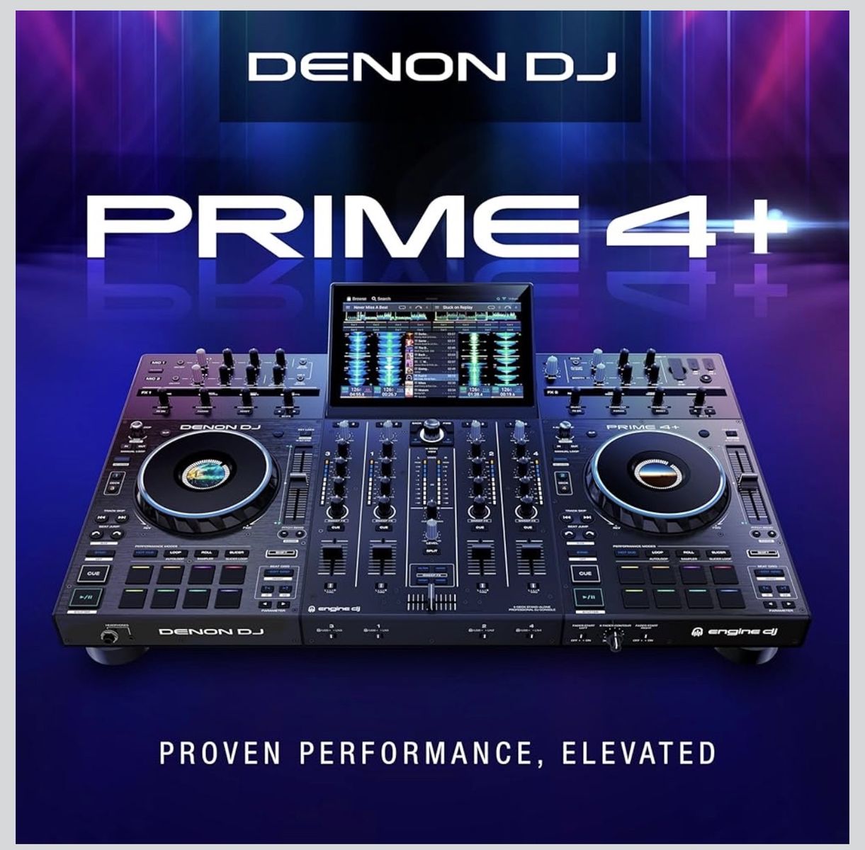 Denon Prime 4+ (skinned, Used Few Times)
