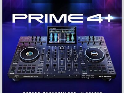 Denon Prime 4+ (skinned, Used Few Times)