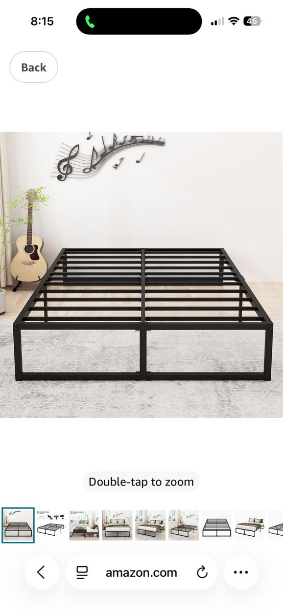 Platform bedframe