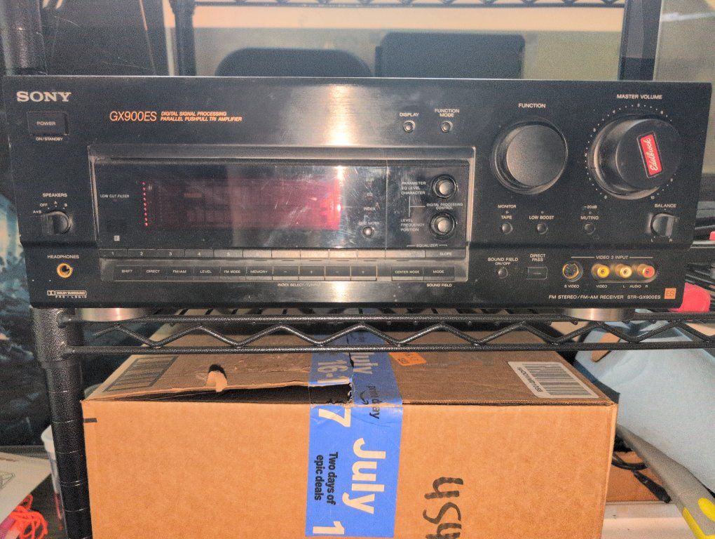 Sony STR-GX900ES Digital Signal Processing FM Stereo/FM-AM Receiver