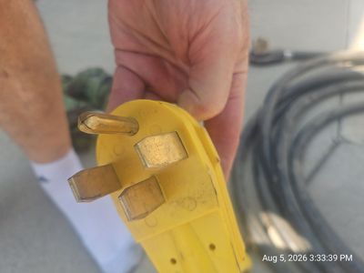 4 each Heavy Duty RV Power Cord Adapters