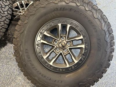 Set of 5 OEM Jeep Wrangler Rubicon 392 Wheels & Tires