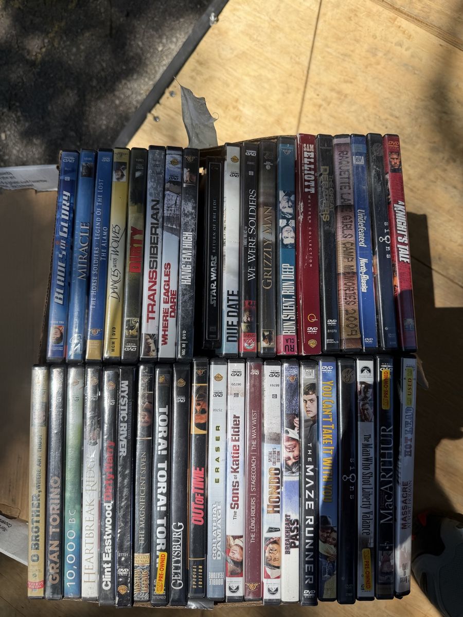 Large Lot of Assorted DVD Movies - Action, Drama, Classics & More (Over 100+ Titles!)