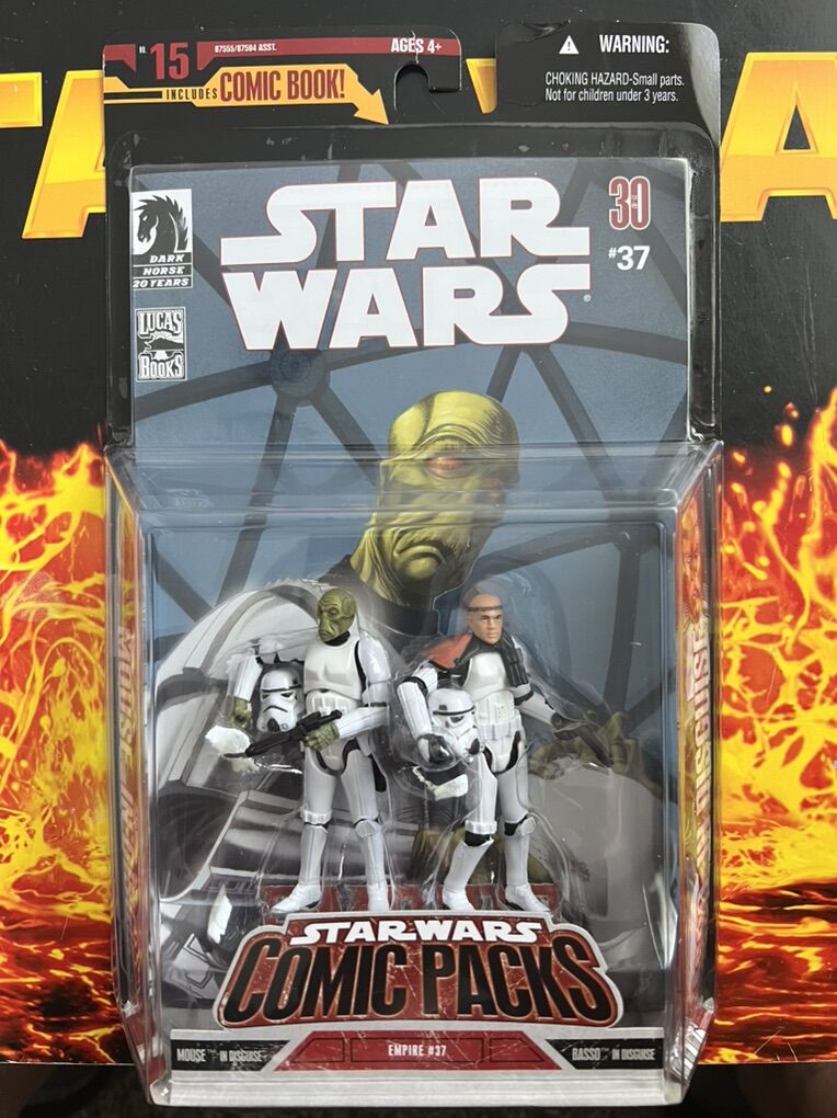 Star Wars Comic Packs Mouse and Basso in disguise