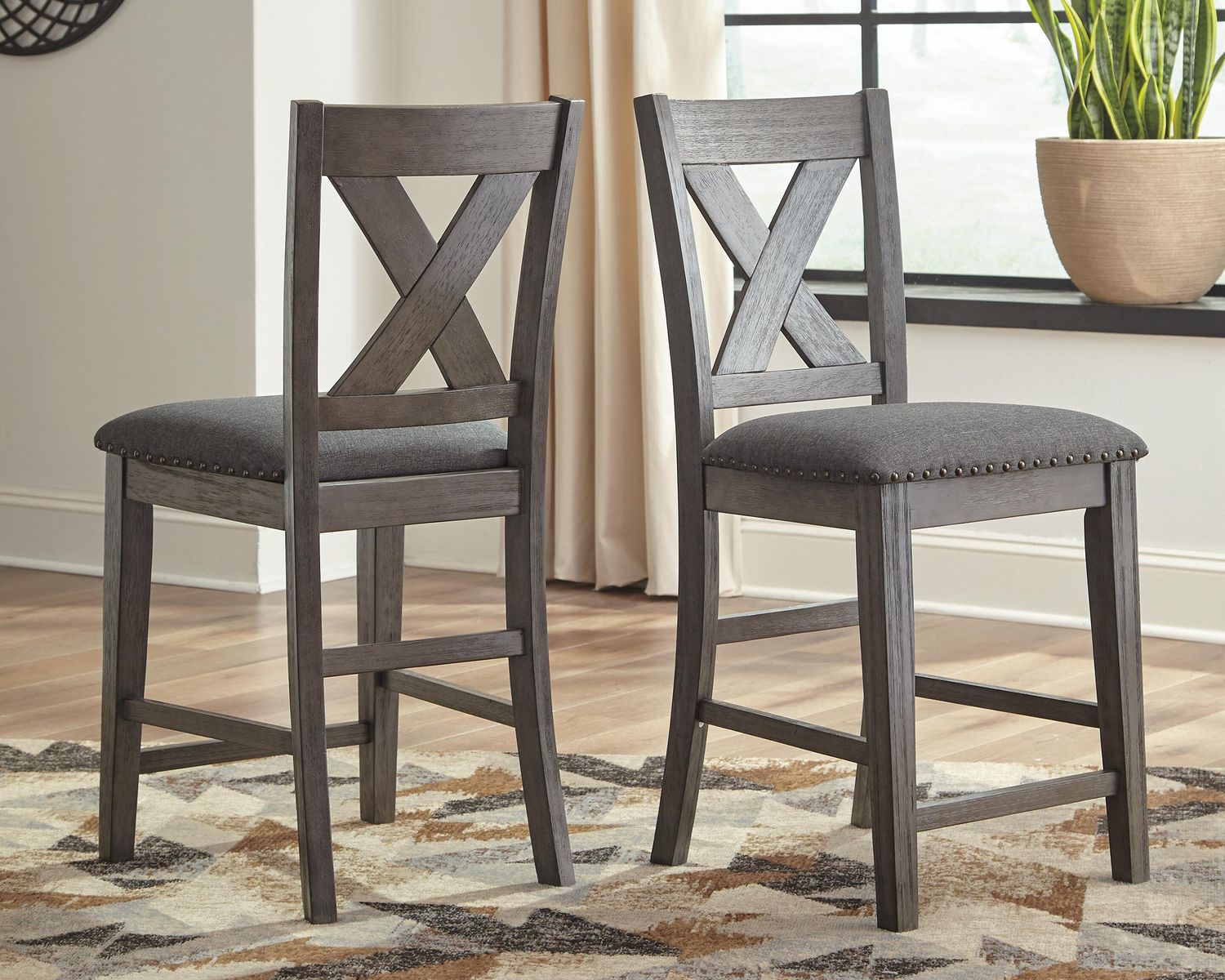 Two Counter Height Bar Stools - $75 OBO