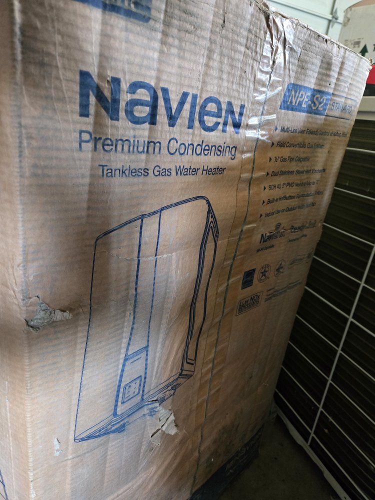 Navien NPE-210S2 Premium Condensing Natural Gas Tankless Water Heater - New
