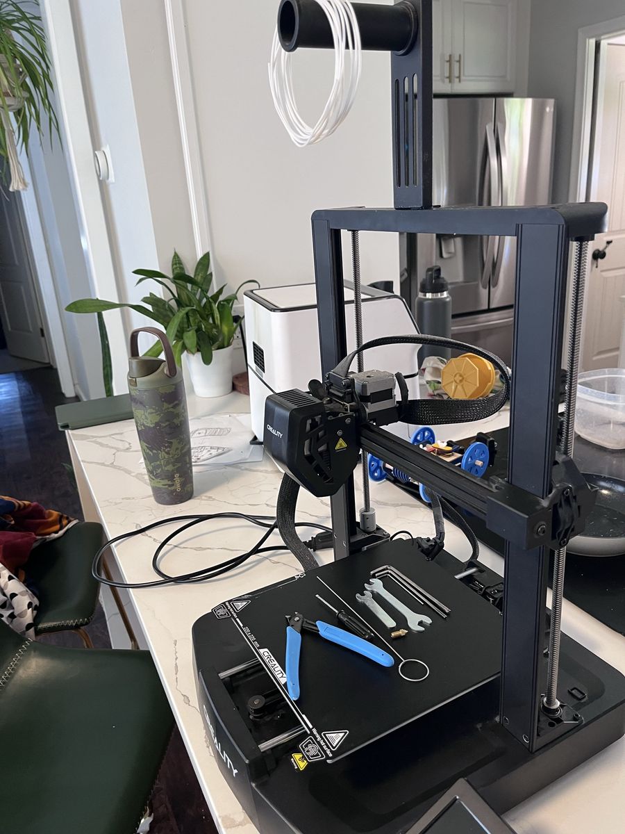 Creality 3Ender 3D Printer used for 4 prints *like new*