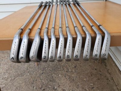 TaylorMade Burner Golf Club Irons (A, P, S, 2-9 Irons) Right-Handed
