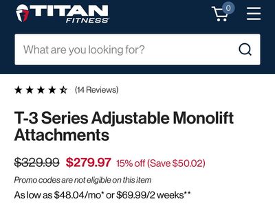 T3 Adjustable monolift