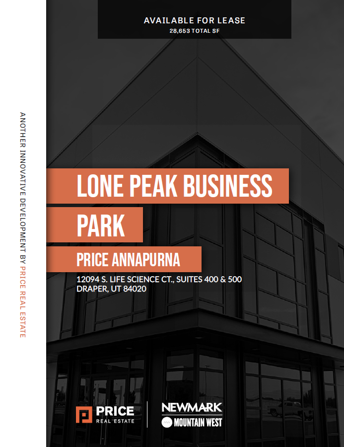 FOR LEASE | 14,192 SF - 28,653 SF of Warehouse/Office space in Draper, UT