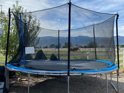 Trampoline with Enclosure